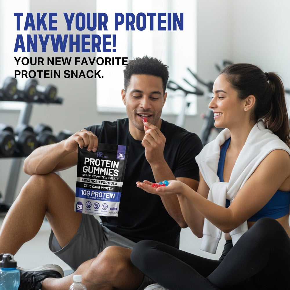 KR Labs Made in USA quality gummies for premium protein snacking.