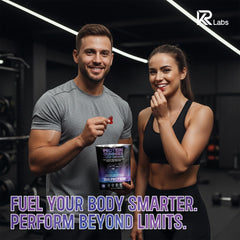 KR Labs gluten-free protein gummies, suitable for gluten-free diets.