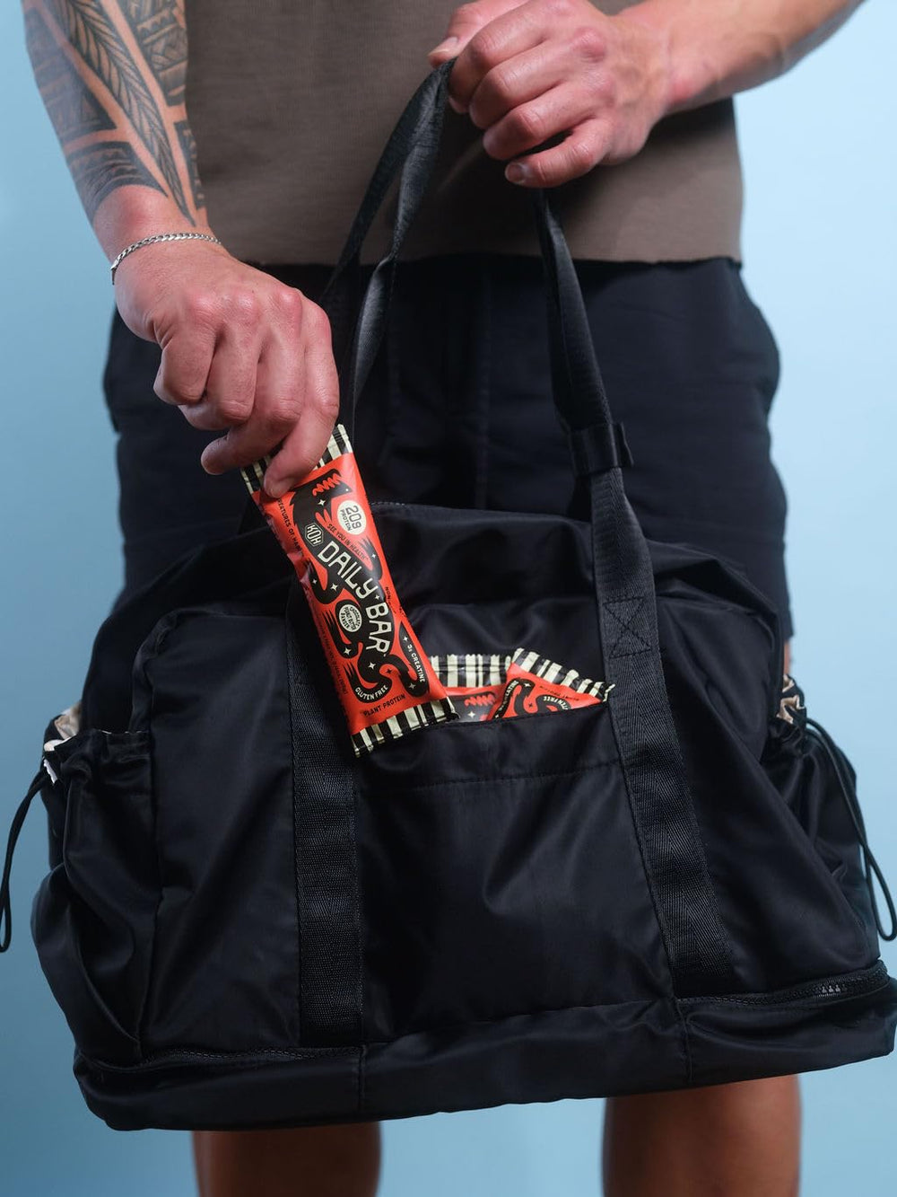 Kreatures of Habit Daily Bar packaging box, convenient on-the-go nutrition