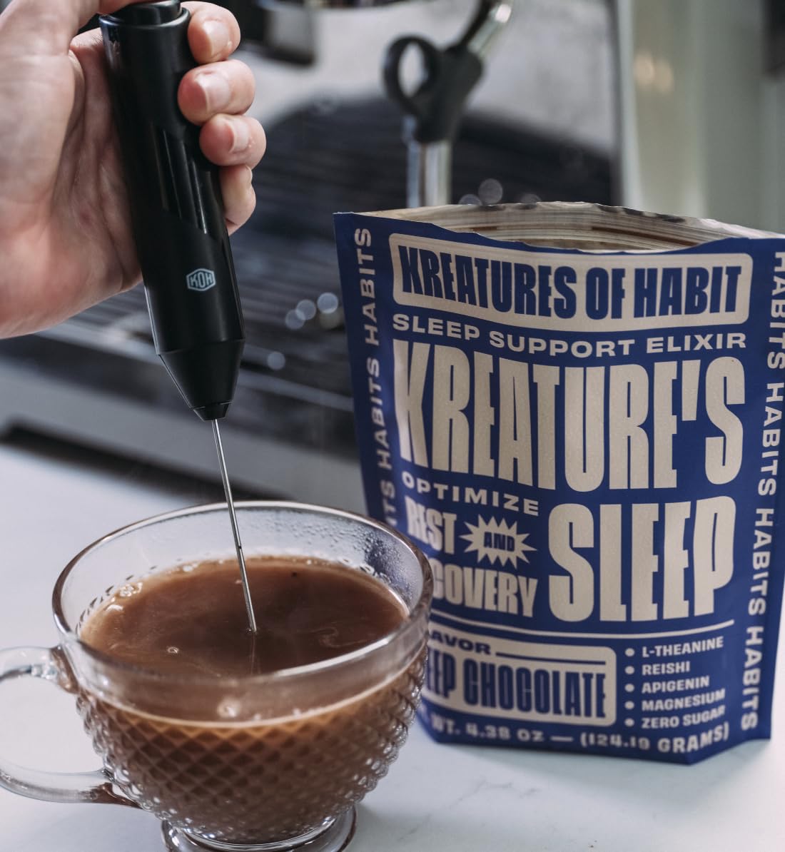 Reishi mushroom component in Kreatures of Habit Sleep offers comforting aroma