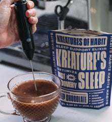 Reishi mushroom component in Kreatures of Habit Sleep offers comforting aroma