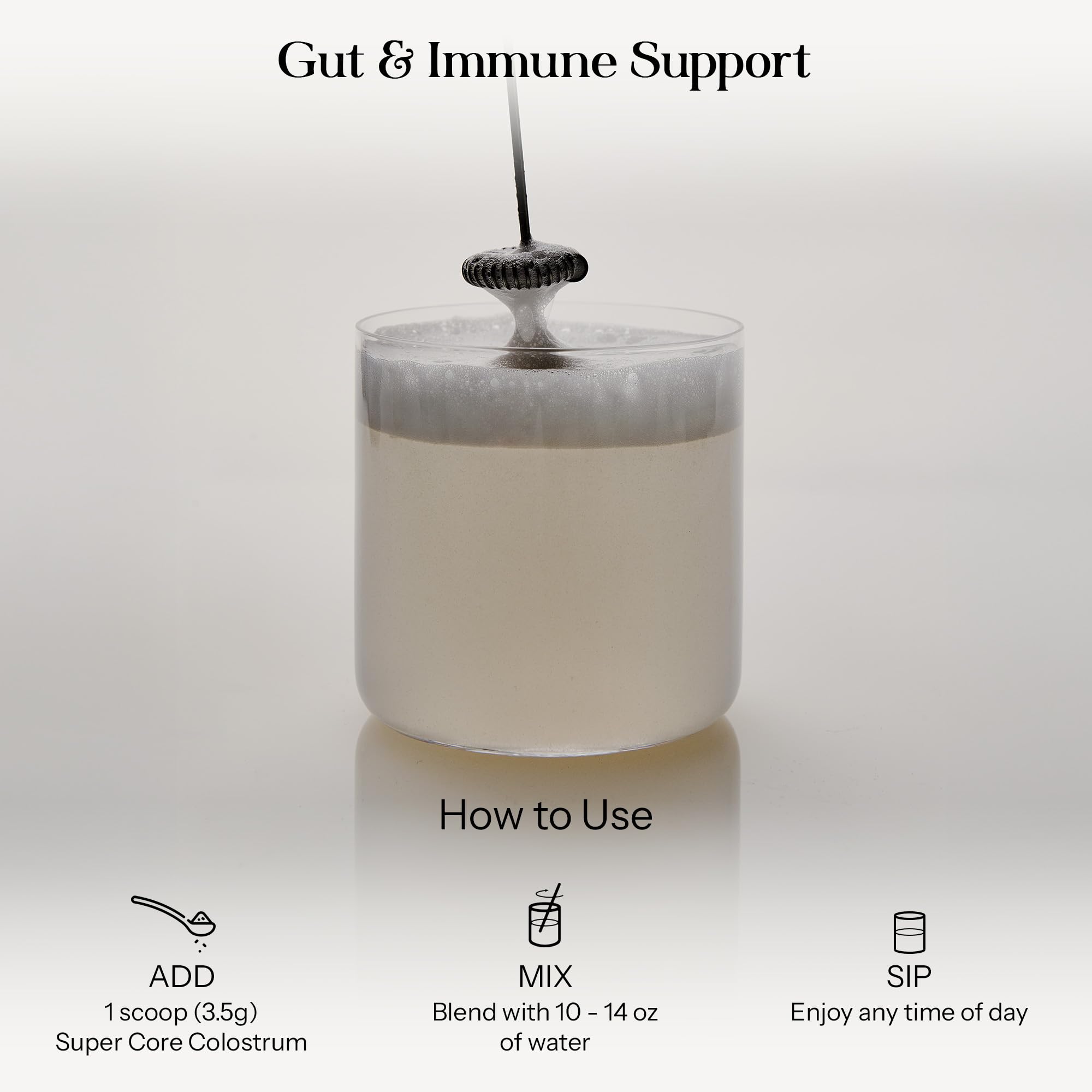 KROMA ImmunoLin Effera lactoferrin canister image emphasizes gut lining support.