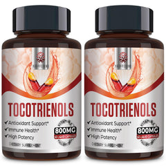 Kroppssund Tocotrienol full spectrum bottle with 120 capsules for daily antioxidant support.