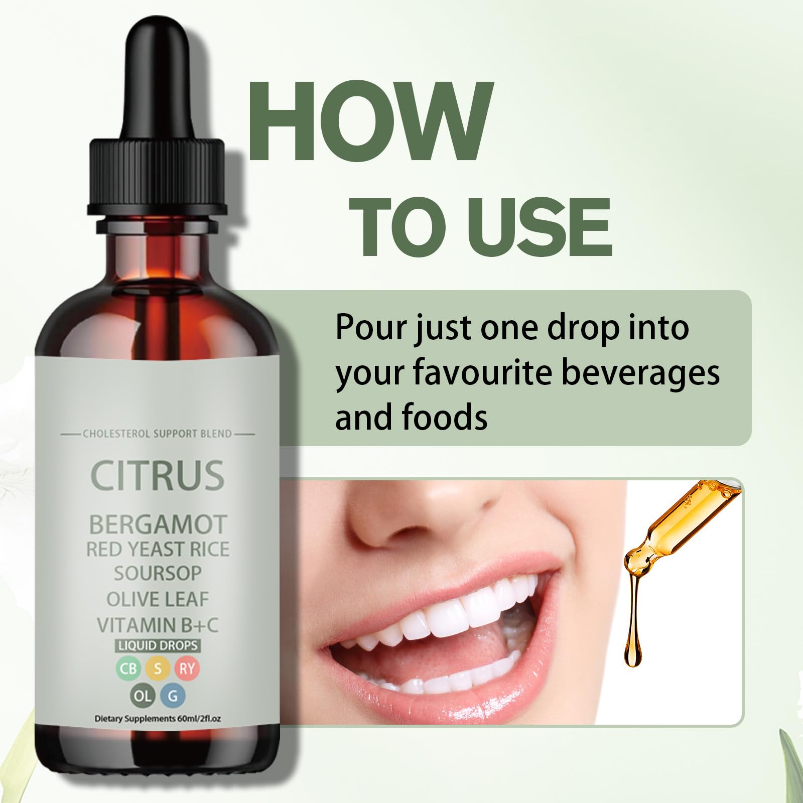 Morning juice with KRPZOGK Drops for convenient daily use.