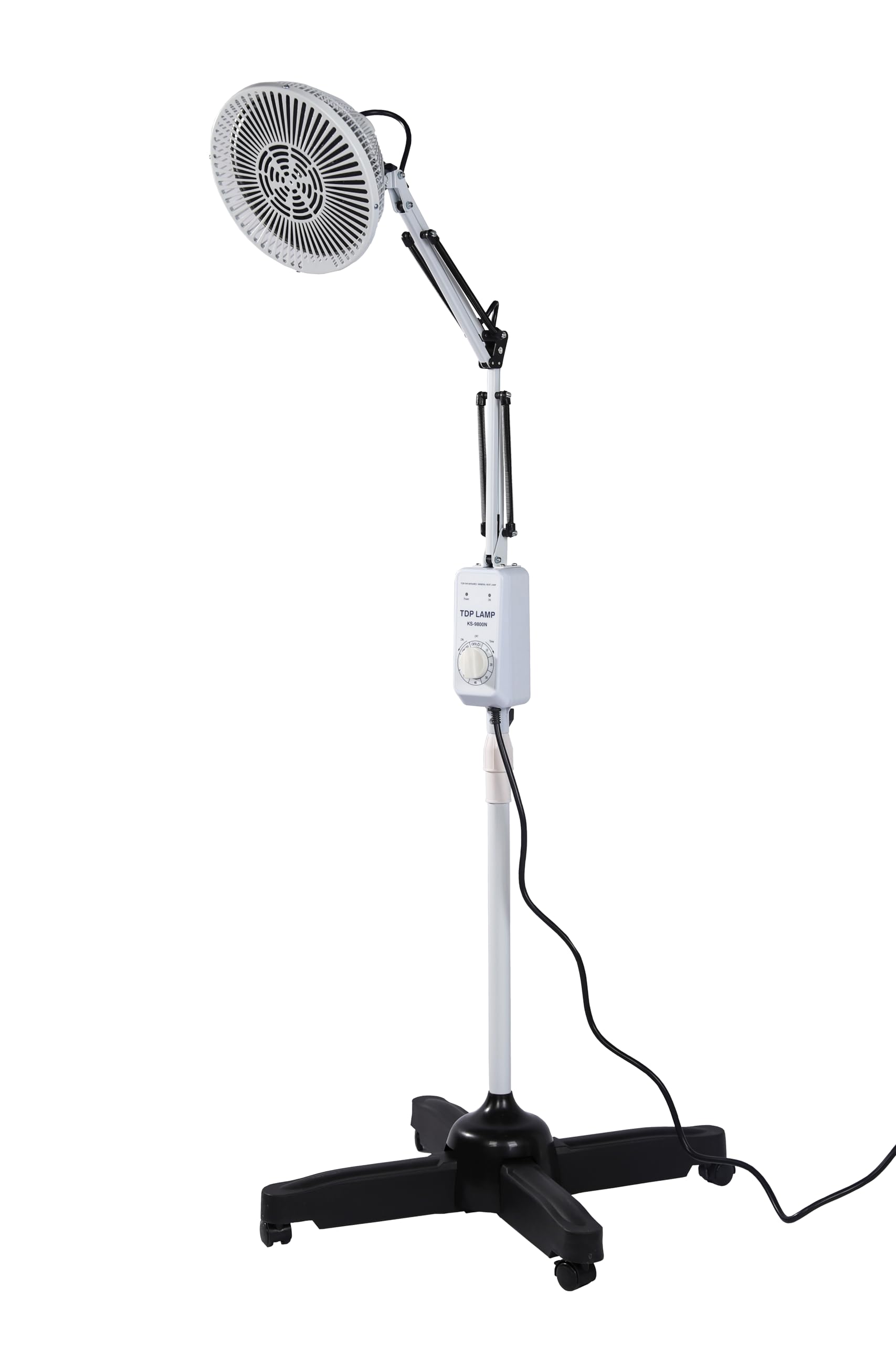 KS 9800N detachable head enables versatile positioning for targeted infrared warmth.