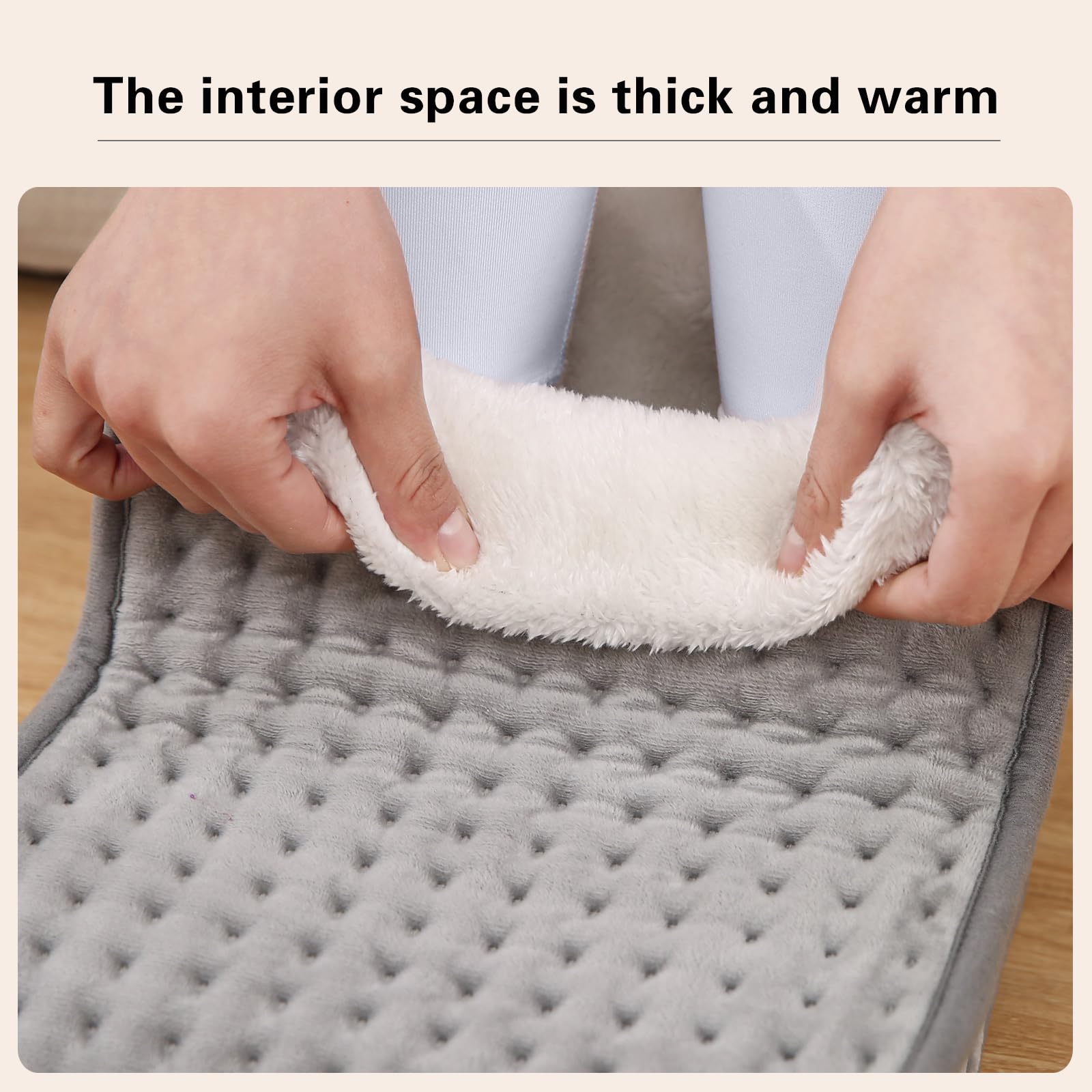 KSAHGAO all-round heating design keeps heat centralized for reliable warmth.