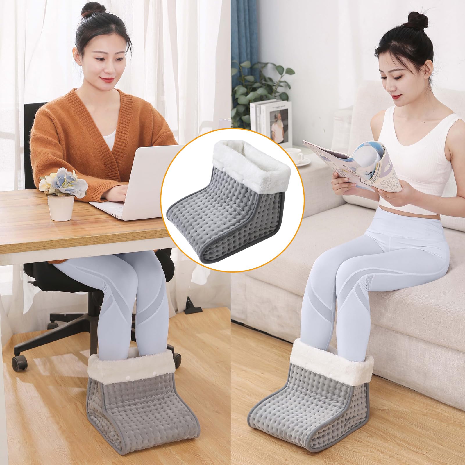 KSAHGAO foot heater makes a practical winter gift for loved ones.
