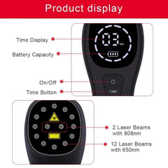 KTS Cold Laser with 12x650nm diodes for targeted red light exposure