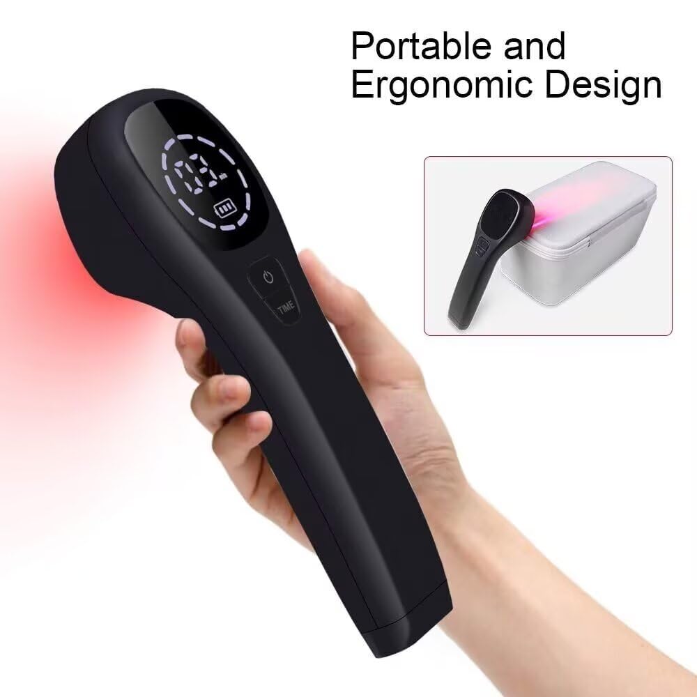 KTS Cold Laser handheld operation for flexible treatment angles