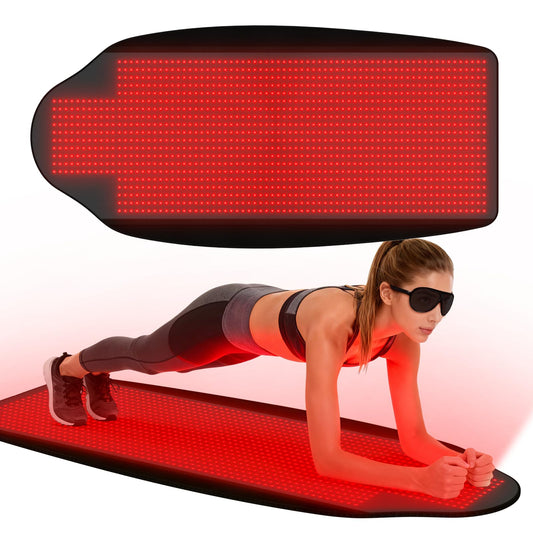 KTS red light therapy mat with full-body coverage for convenient home relaxation