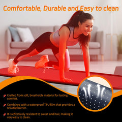 KTS synthetic leather surface is seamless and easy to clean