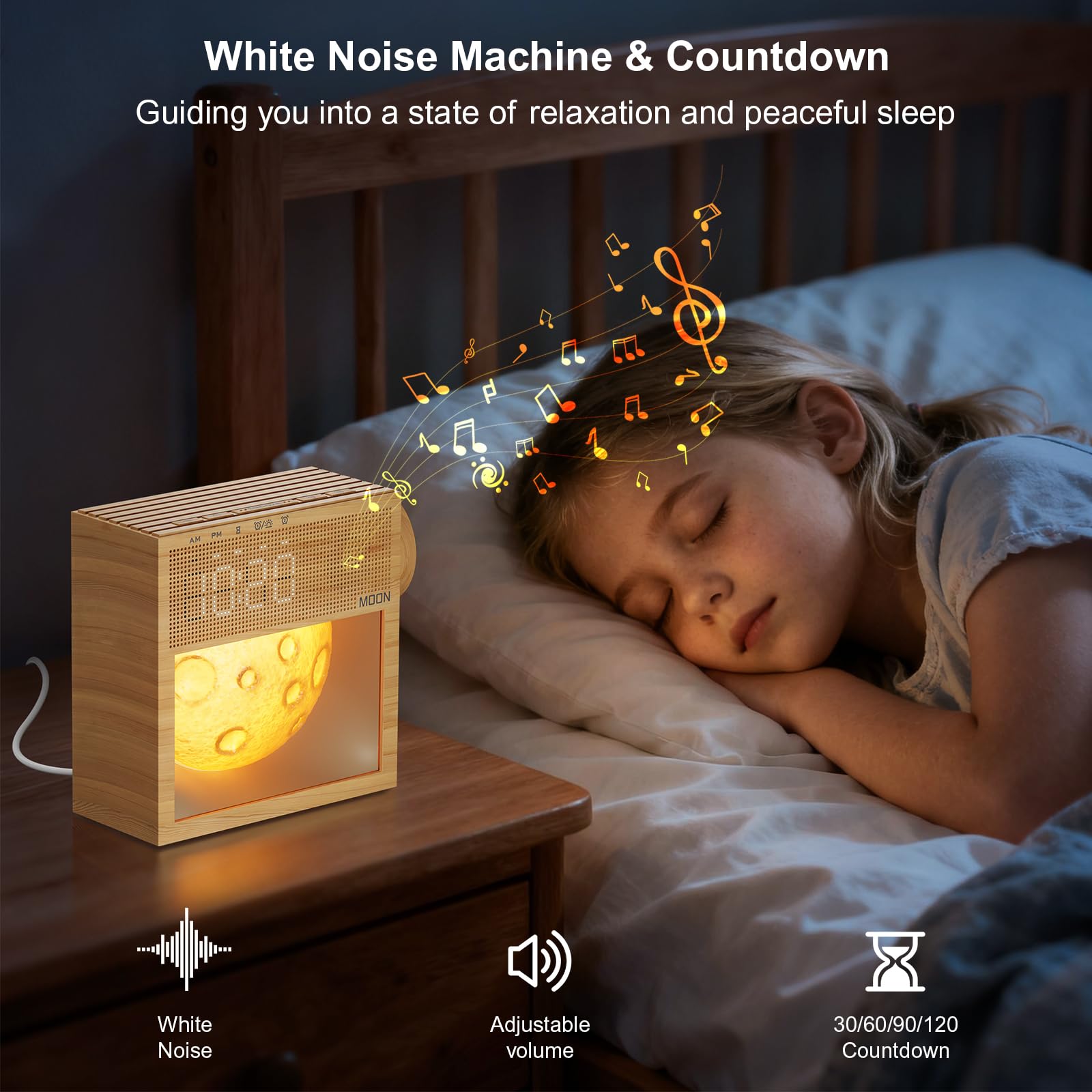 KuflooQ dimmable night light settings for nighttime comfort