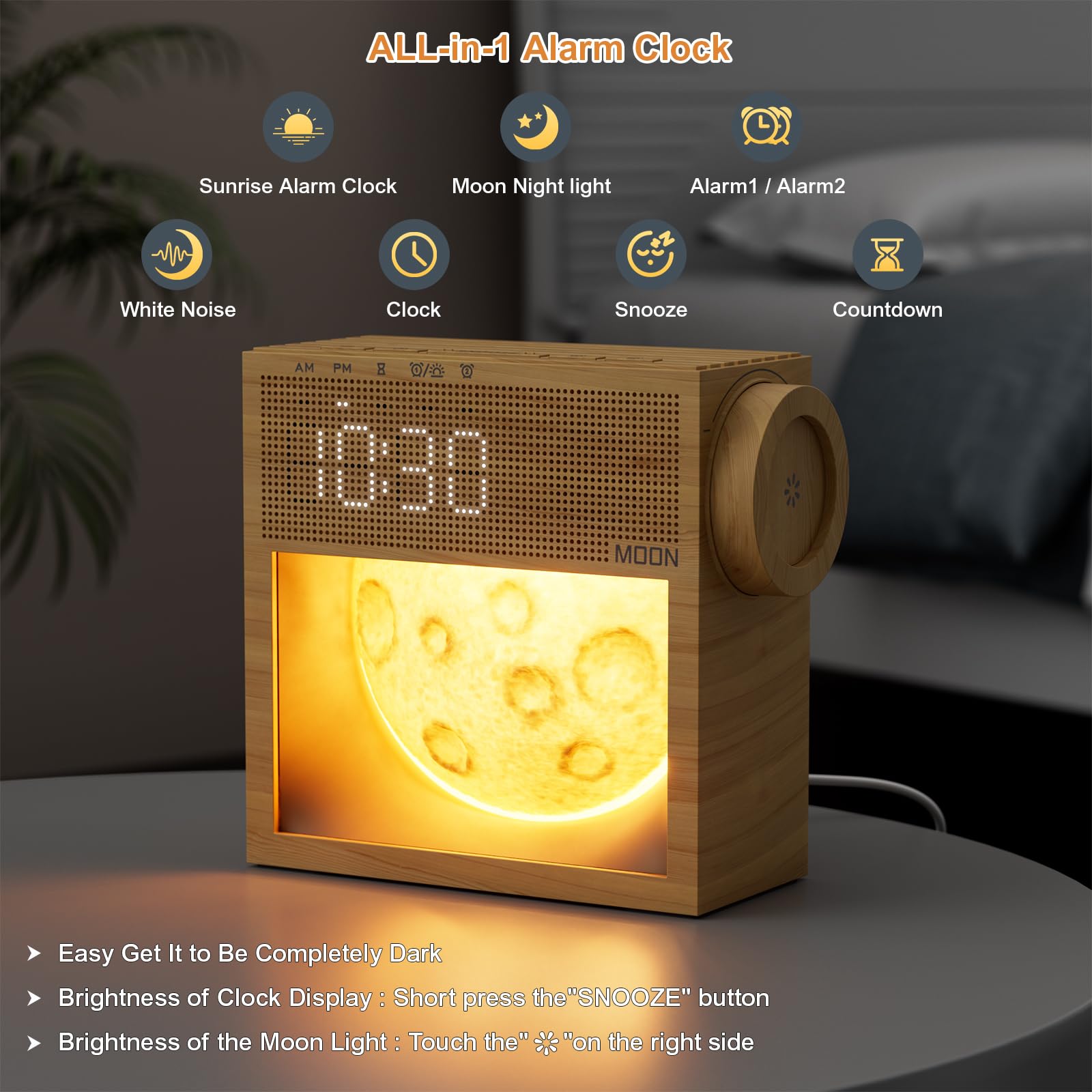 KuflooQ white-noise sounds provide calming ambiance for sleep