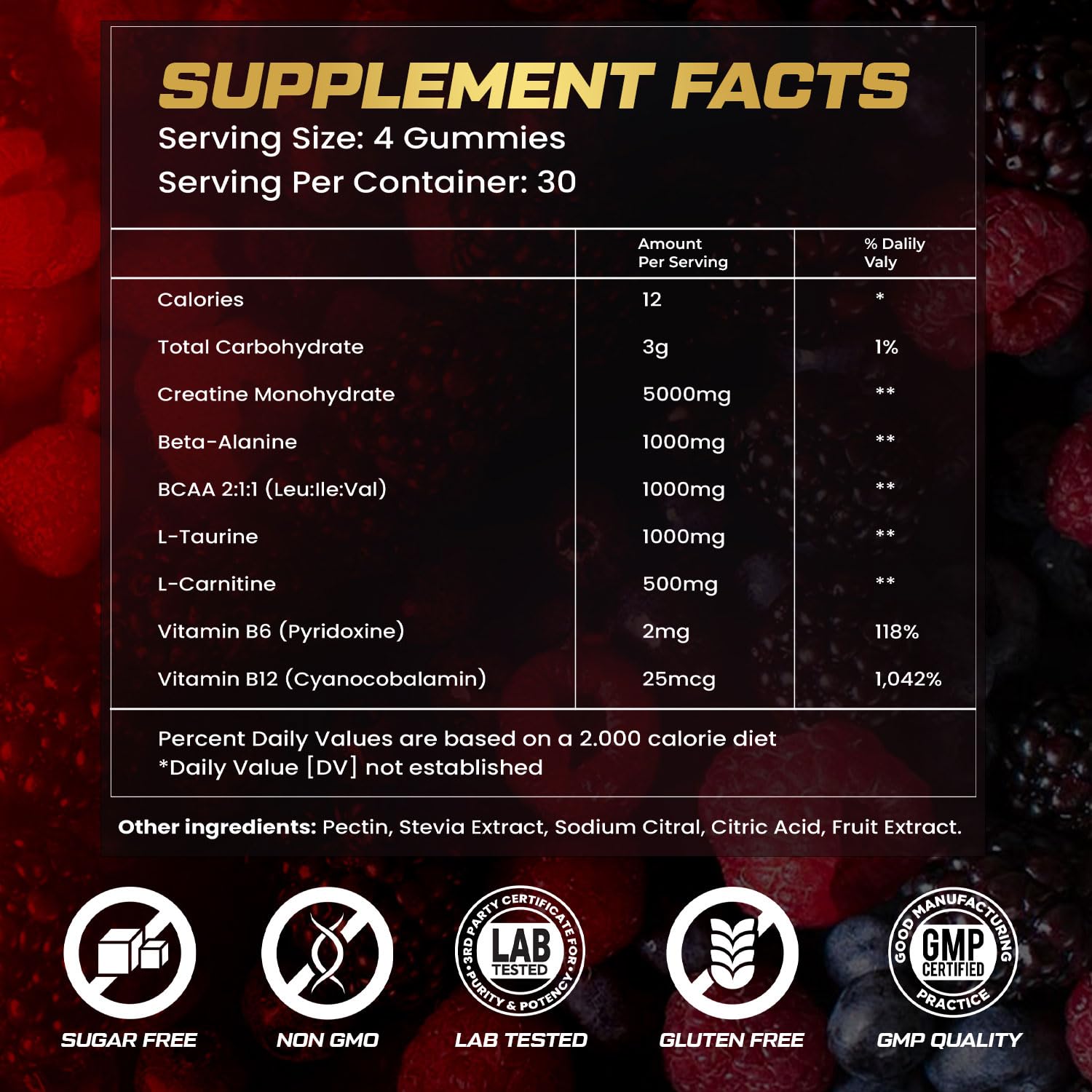 Kukaly Creatine Gummies offer convenient daily dose without powders.