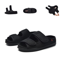 KUMUROETA extra-wide shoes with adjustable upper for swollen feet comfort.