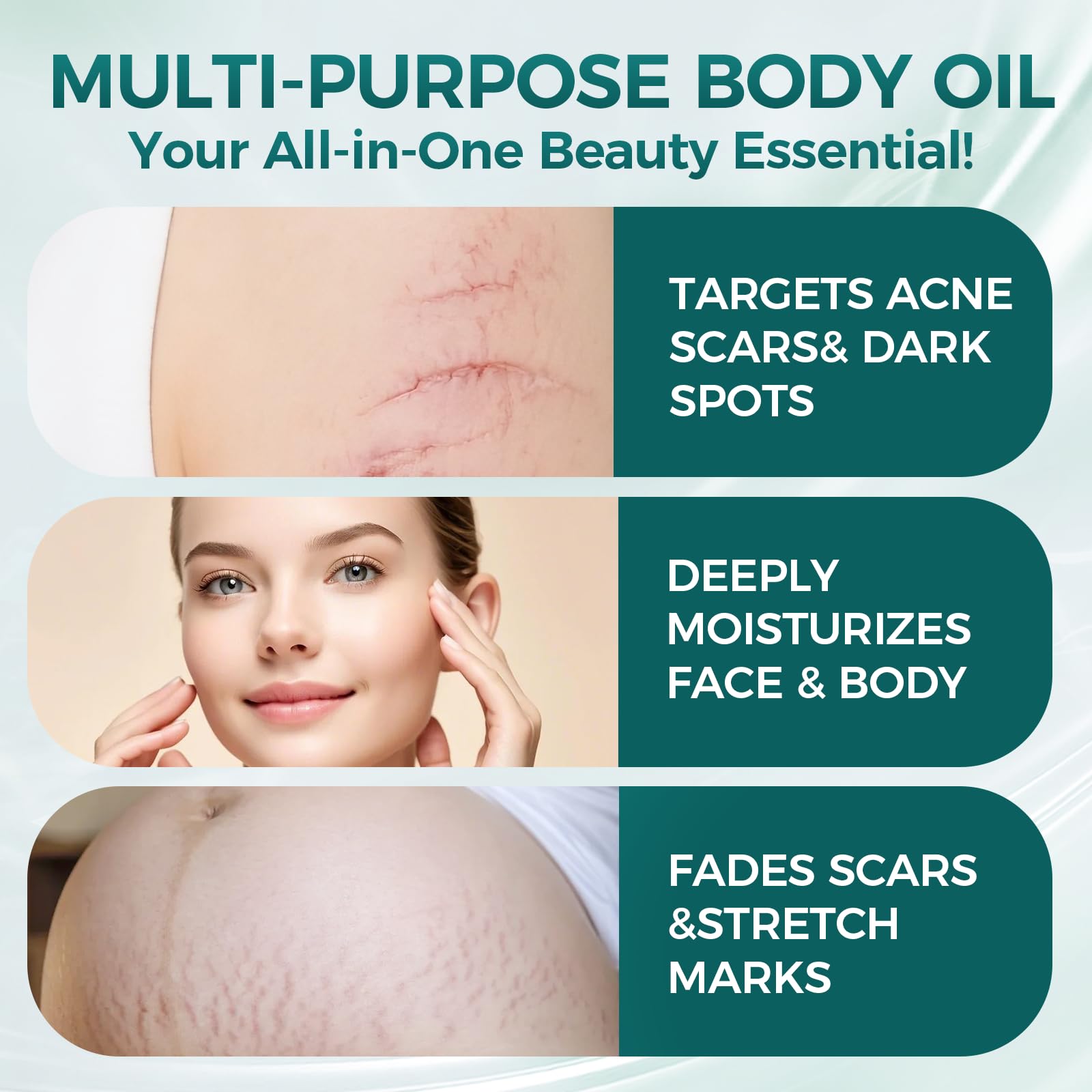 KUNLEN travel-size roll-on ideal for on-the-go skincare routines.