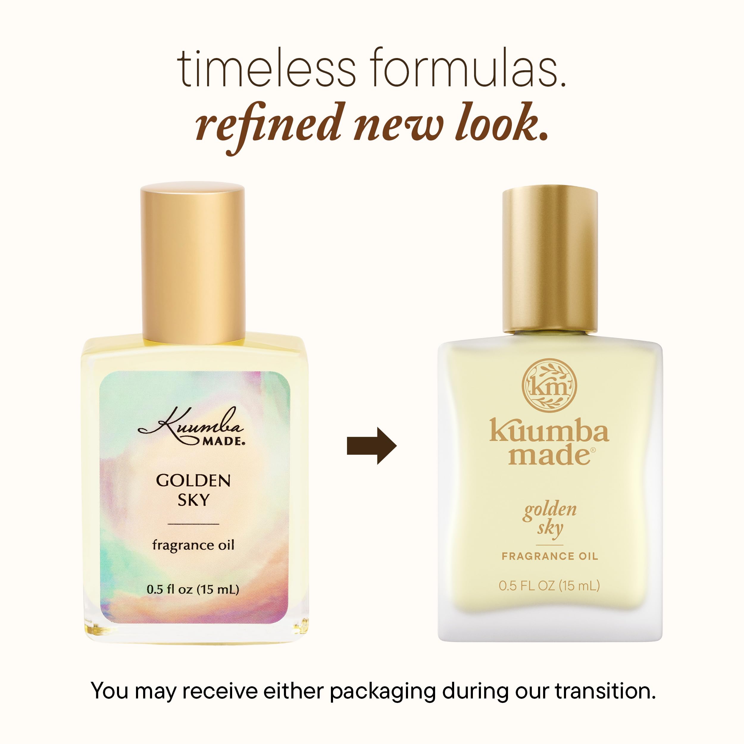 Kuumba Made Golden Sky roll-on applicator ready for easy daily touch-ups