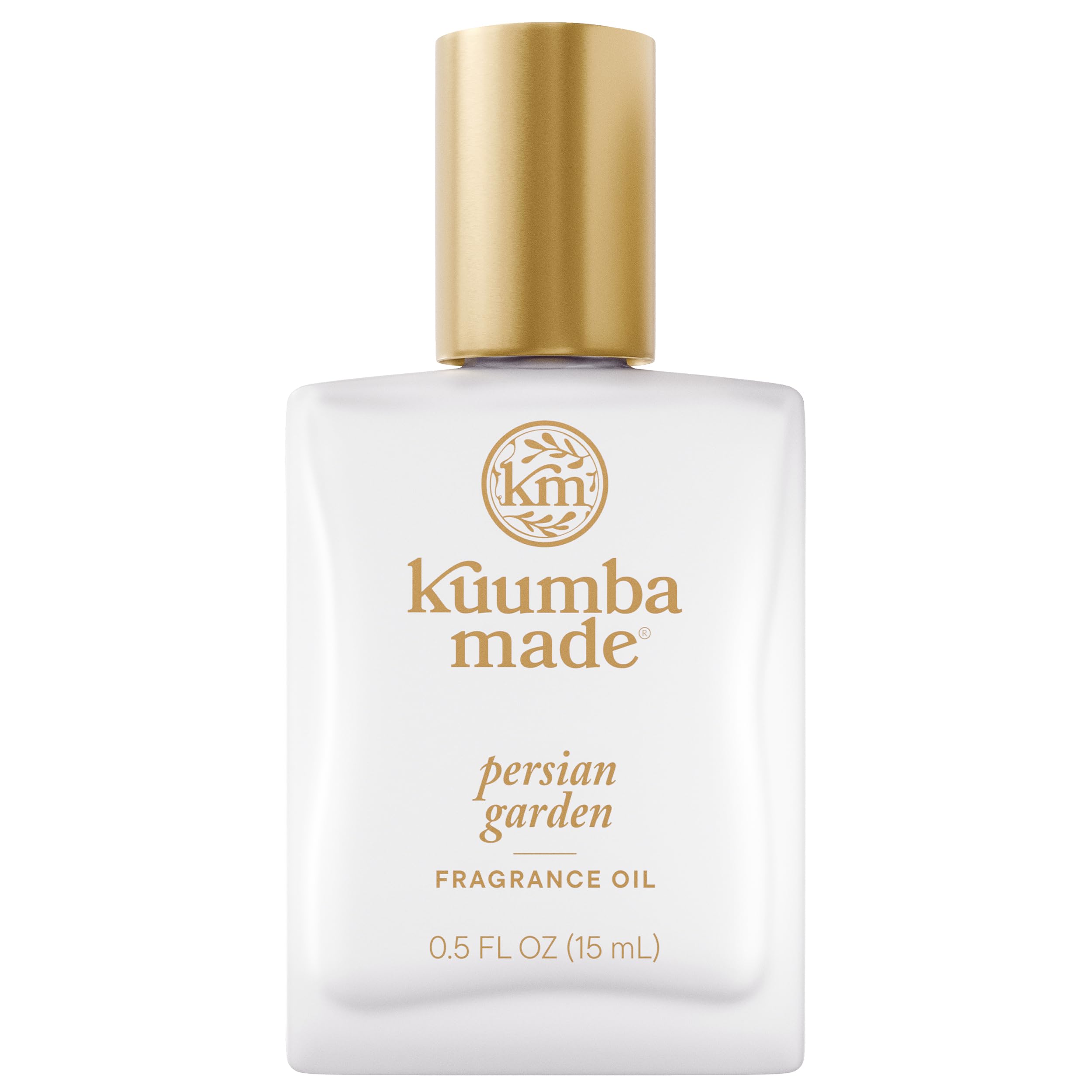Kuumba Made Persian Garden Fragrance Oil bottle close-up highlighting luxurious floral notes for everyday scent