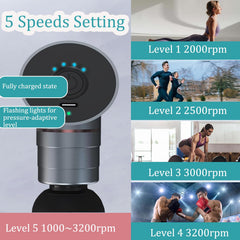 KVKID compact-size massager for easy portability and quick recovery on the go.