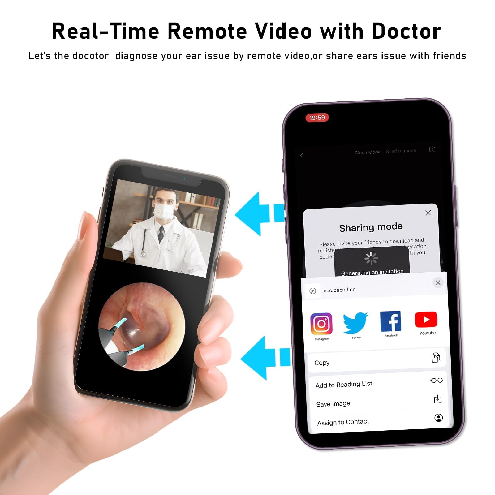 KWYBOW Note5 real-time video sharing supports discussions with a professional.