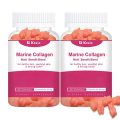 KXKLC Marine Collagen Gummies bottle for daily skin support