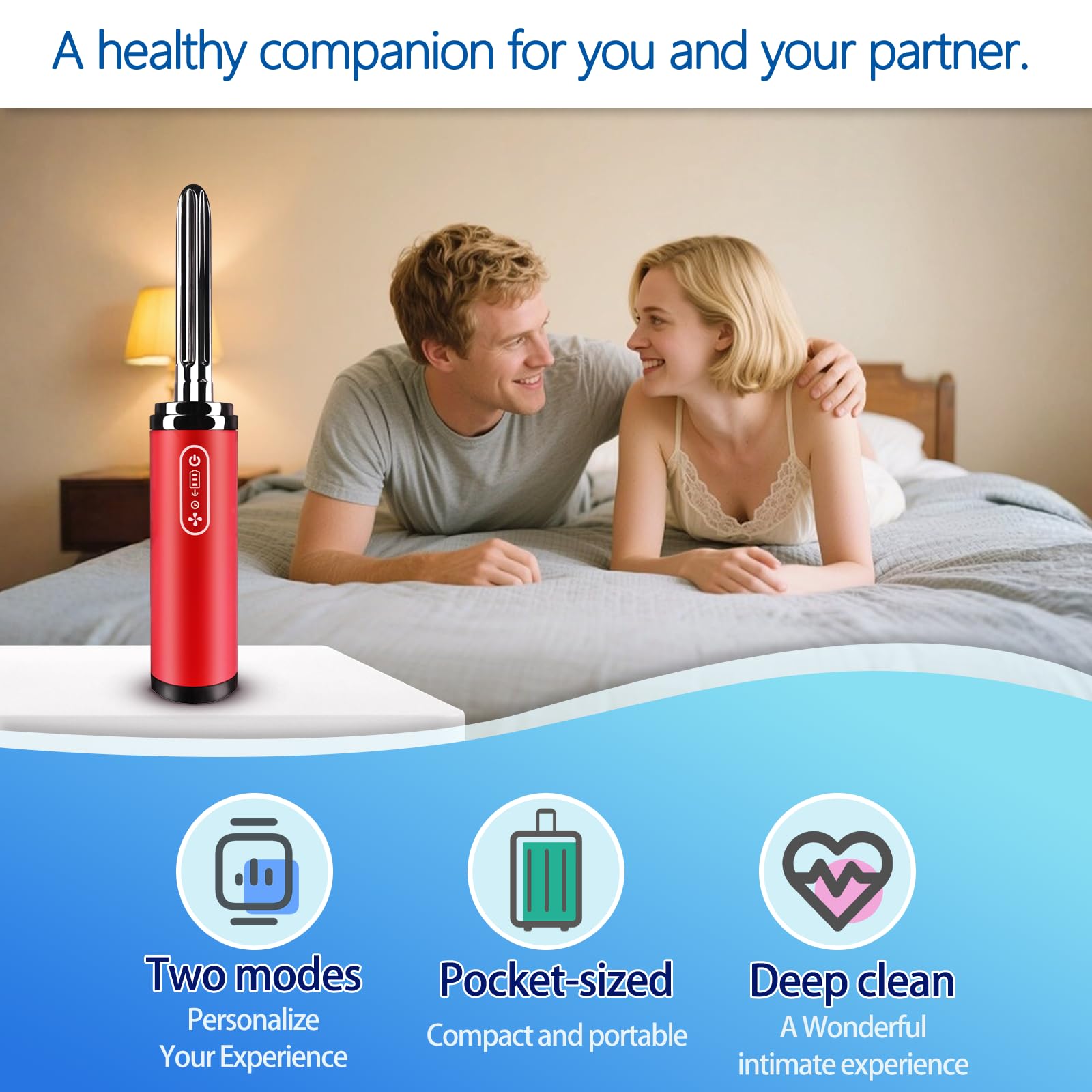 Kxufoae 1000mAh battery delivers over 60 uses on a single charge.