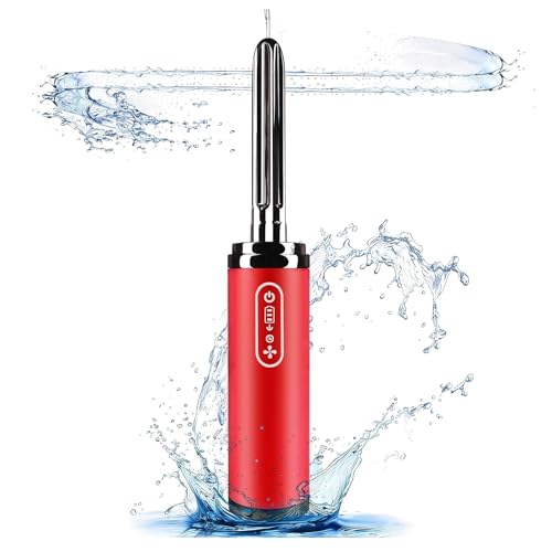 Kxufoae grooved nozzle rotates for thorough cleaning with comfortable feel.