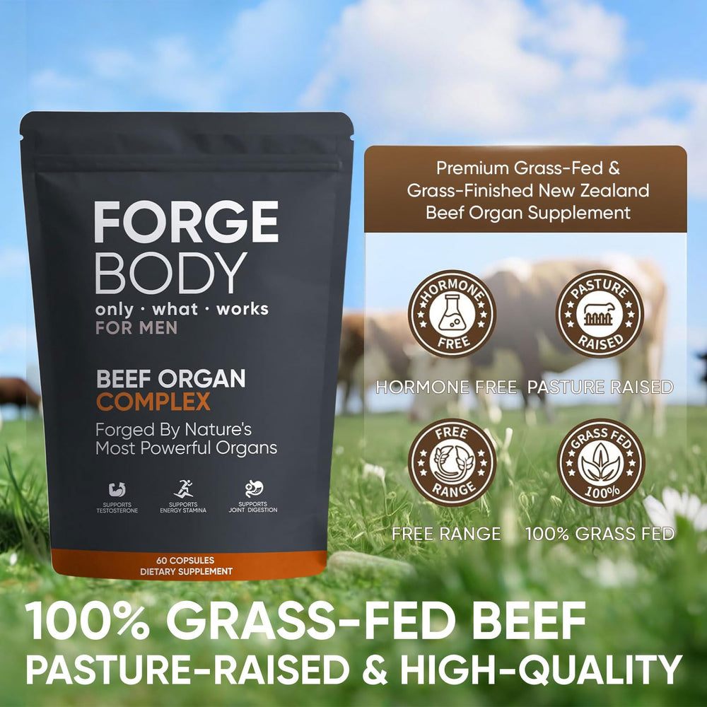 KXVUDE Forgebody non-GMO seal on packaging.