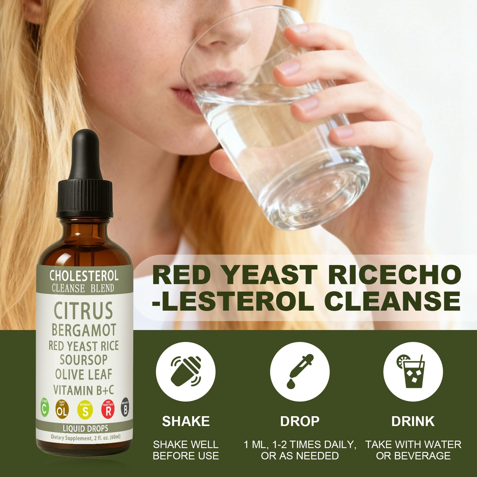 KXVUDE RESONA olive leaf soursop blend close-up implies antioxidant-rich profile