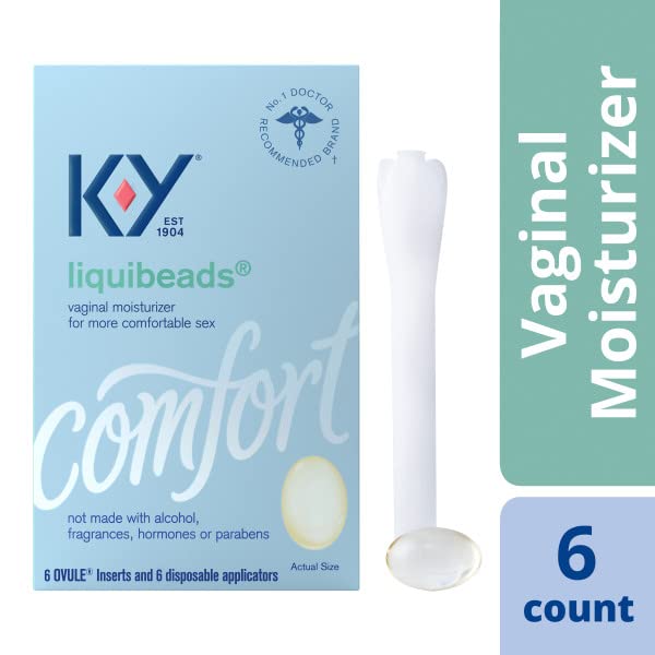 K-Y Liquibeads disposable applicators enable clean, easy insertion
