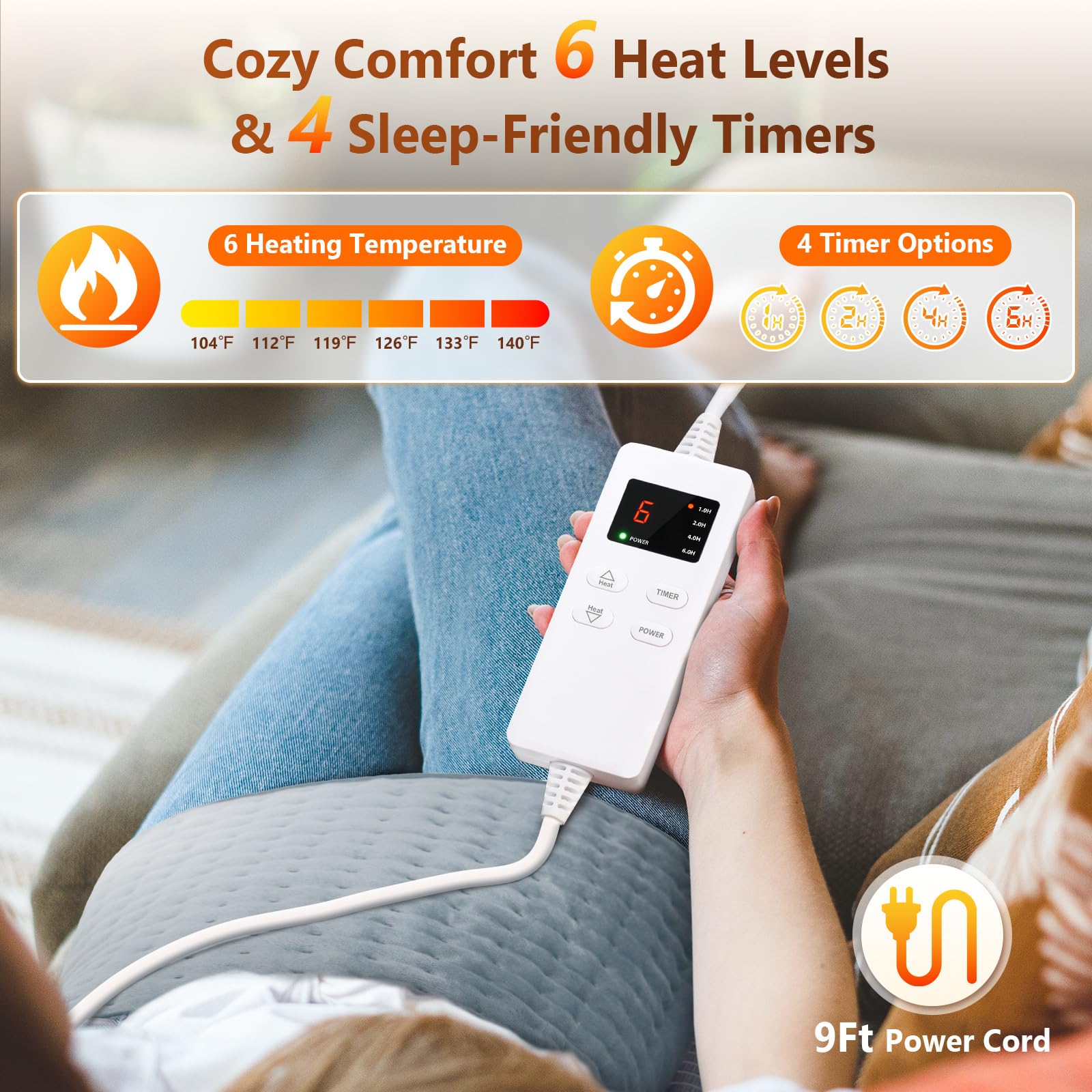 Kyehuy four auto-off timers promote safe, energy-efficient sessions.