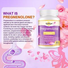 Kynderynl Pregnenolone 100mg option for higher daily flexibility.