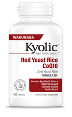 Kyolic Aged Garlic Extract Formula 114 bottle pour: odorless, easy daily wellness support.