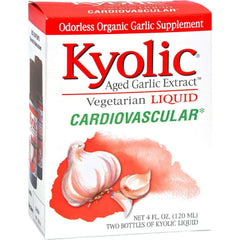 Kyolic Aged Garlic Liquid in use scene for daily immune support.