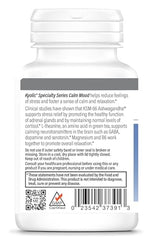 Close-up of Kyolic Calm Mood capsules for easy daily use.