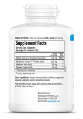 Close-up of Kyolic Formula 106 capsules for daily circulatory support.