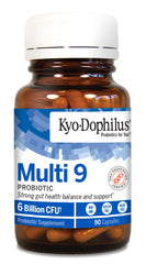 Kyolic Kyo-Dophilus Multi 9 probiotic capsules for convenient daily gut health
