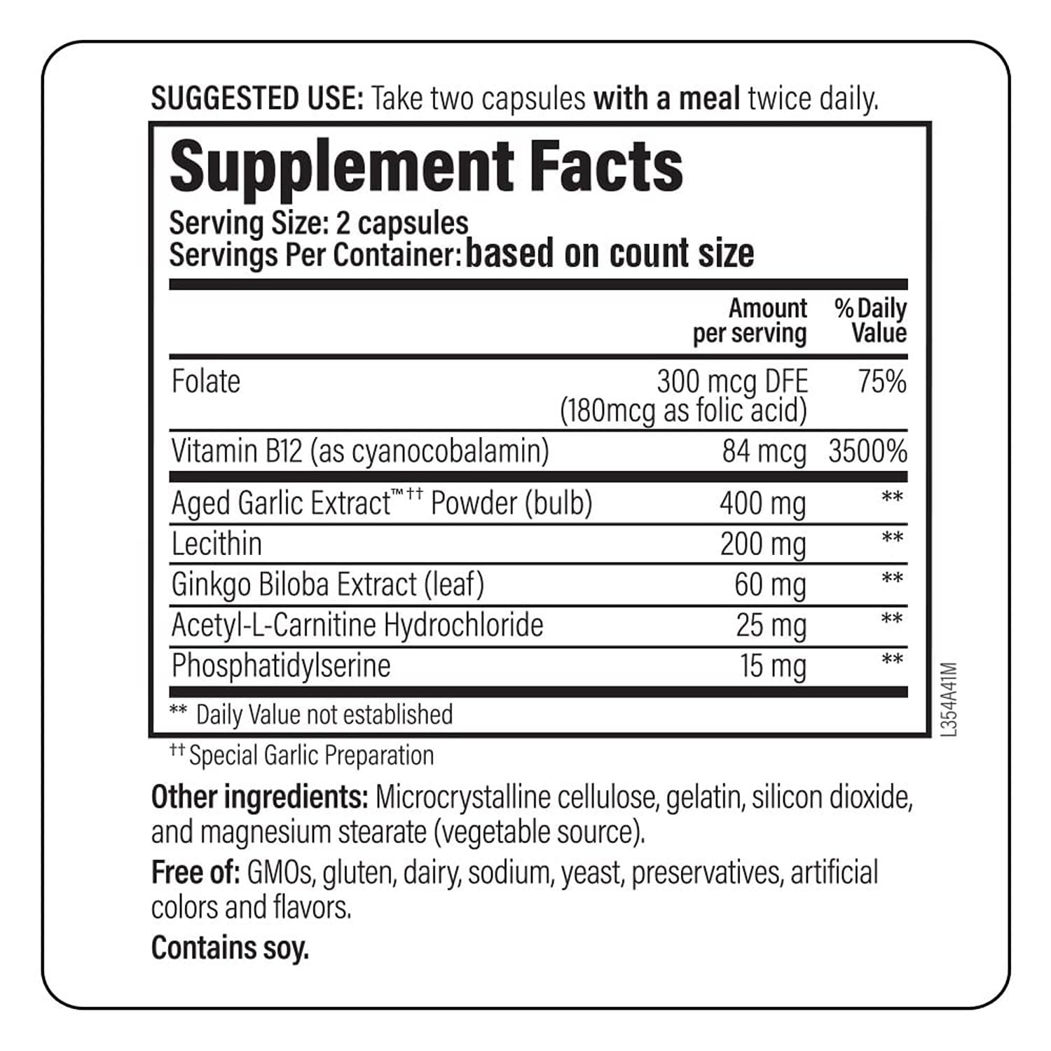 Kyolic Neuro-Logic capsules ready for daily mental sharpness.