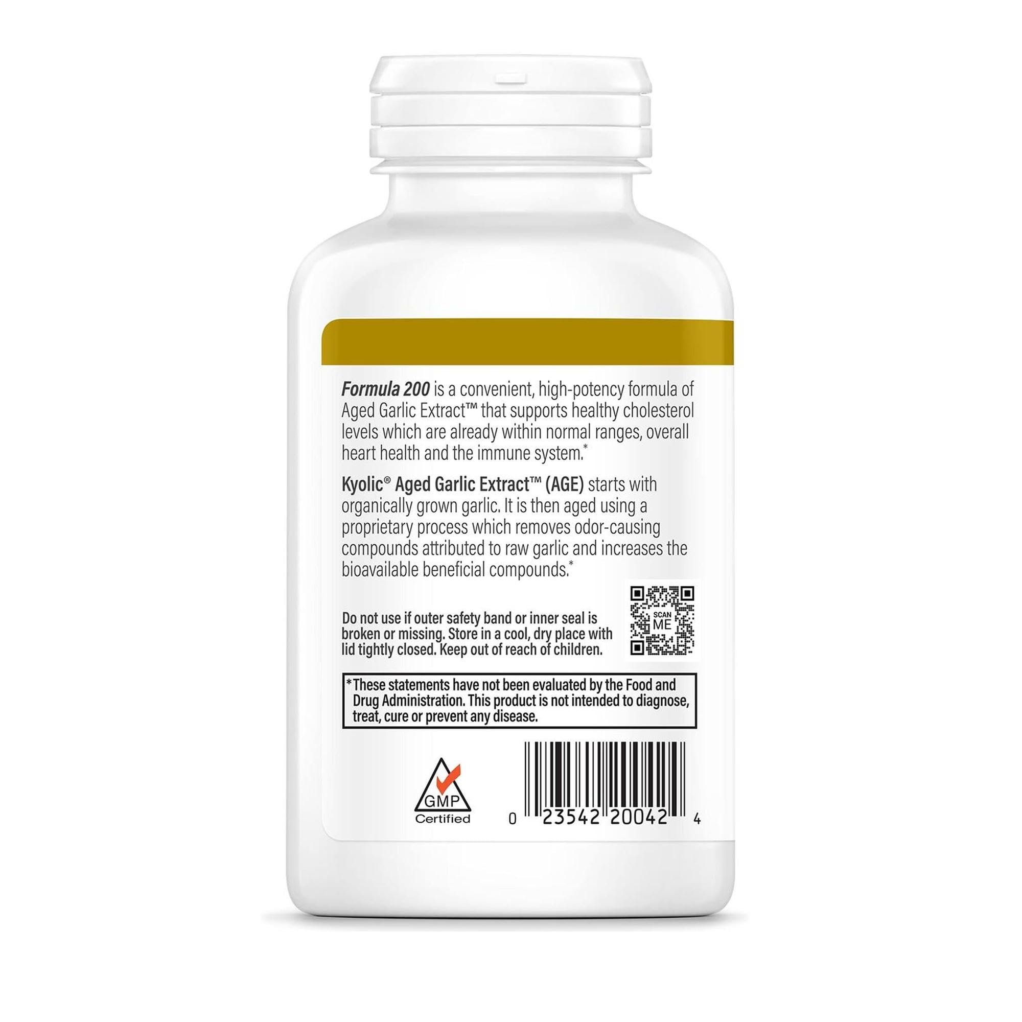 Kyolic Reserve 600 mg label close-up highlighting high-potency capsules for cardiovascular wellness.