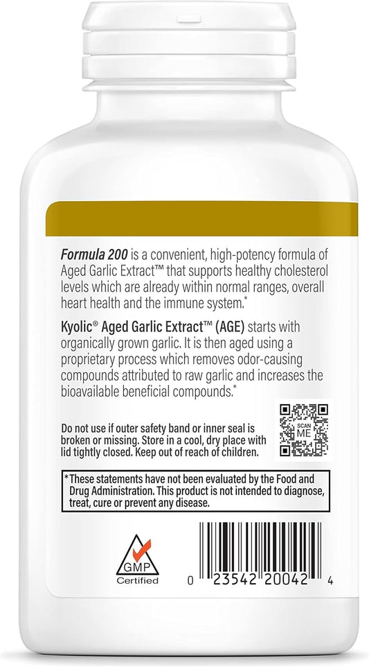 Kyolic Reserve label closeup showing key product details.
