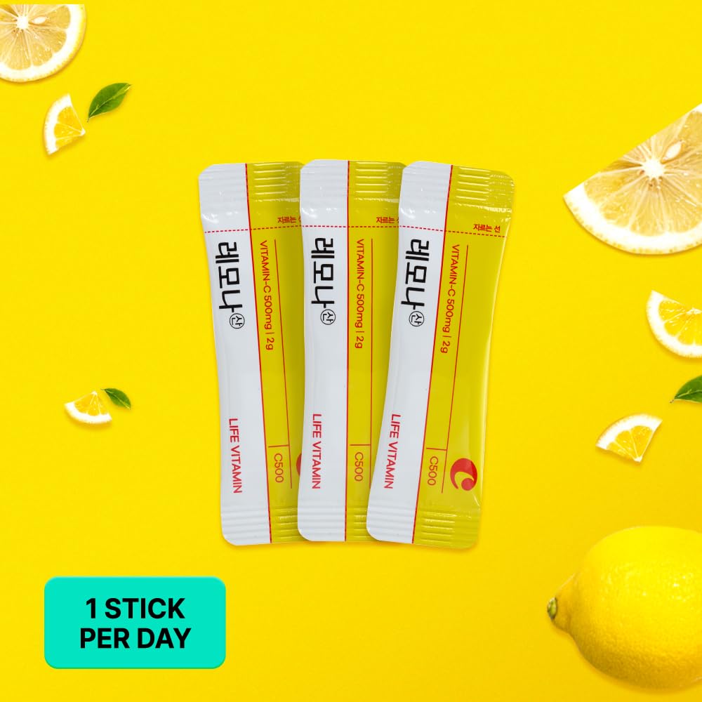 Kyung Nam Pharm LEMONA on-the-go packet for travel-friendly vitamin C.