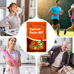 KZM Kangzhimei capsaicin patch large-pack display
