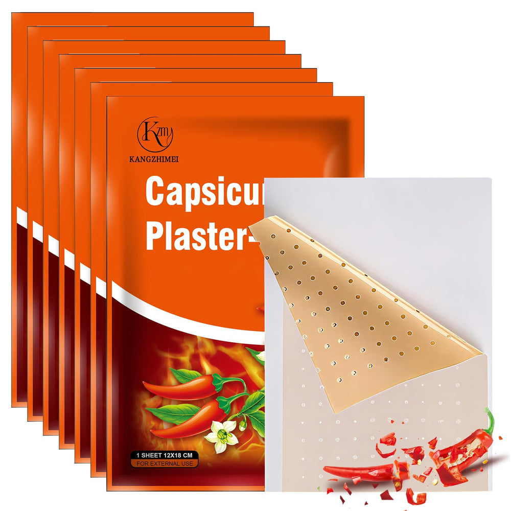 KZM KANGZHIMEI Capsaicin Patches XL packaging for easy warmth