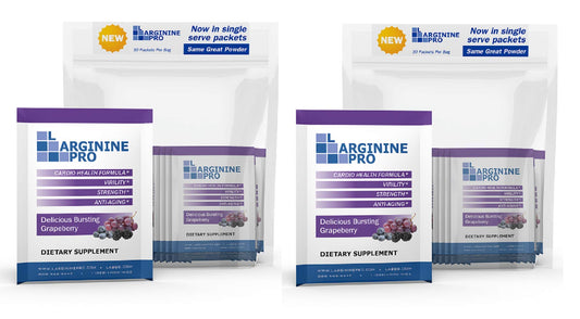 L-ARGININE PRO bottle front showing high-potency nitric oxide support