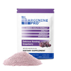 L-ARGININE PRO packets ensemble for convenient on-the-go use