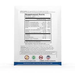 L-Arginine Pro powder dissolving in water for a refreshing drink.