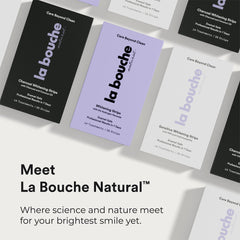 La Bouche Natural 14-treatment kit ready for a simple daily whitening routine