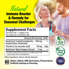 LABO Nutrition Quercetin product in-use setting for seasonal wellness