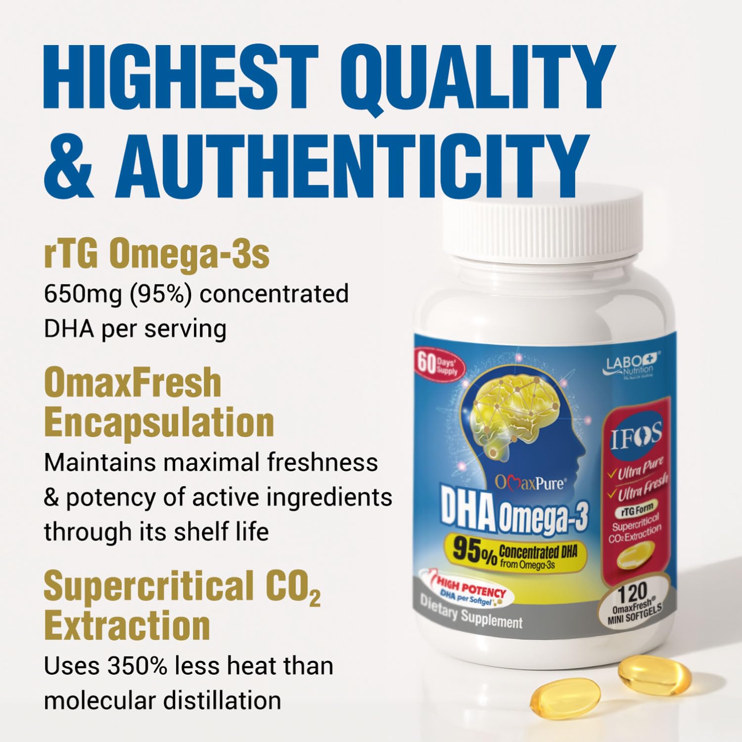 LABO Nutrition OmaxPure wild-caught sourcing emphasizing purity and sustainability.