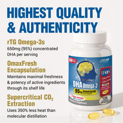 LABO Nutrition OmaxPure wild-caught sourcing emphasizing purity and sustainability.